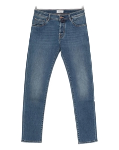 Джинсы с пятью карманами, синий Jacob cohen