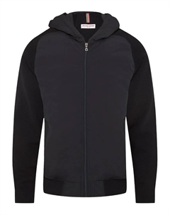 Стеганая куртка с капюшоном, черный Orlebar brown