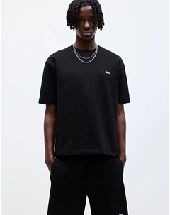 Толстовка STWD с короткими рукавами черного цвета Pull & bear