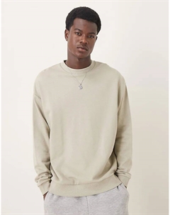 Толстовка цвета «камень» Asos design