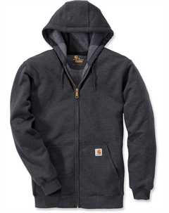 Худи Midweight Zip Hoodie, темно-серый Carhartt