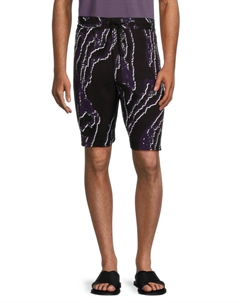 Шорты с абстрактным принтом, цвет Midnight Blue Multi 3.1 phillip lim