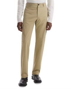 Брюки-карго из эластичного хлопка, хаки Theory