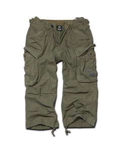 Шорты Industry 3/4 Shorts, оливковый Brandit