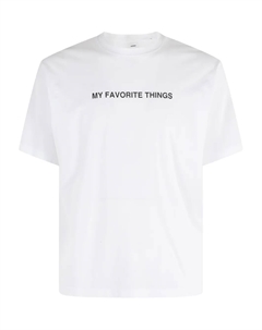 Футболка с графическим принтом, белый Aspesi