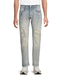 Джинсы Zee Straight-Leg с потертостями, цвет Navy Surf Scotch&soda