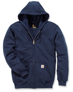Худи Midweight Zip Hoodie, темно-синий Carhartt