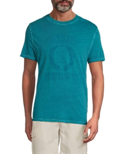 Хлопковая футболка Джимми Блейсона, цвет Blue Curacao Zadig&voltaire