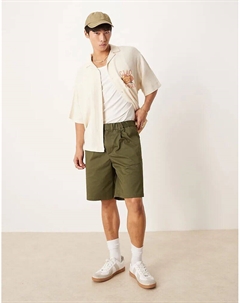 Прямые брюки светло-зеленого цвета Asos design