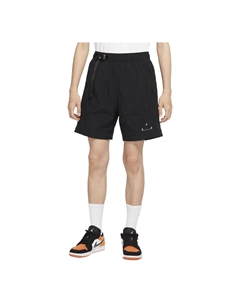 Шорты Solid Color Logo Woven Casual Shorts Black DQ7876-010, черный Air jordan