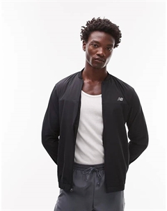Куртка-бомбер Stretch черного цвета New balance