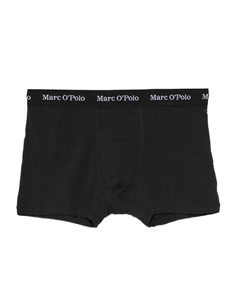 Боксеры с логотипом на поясе (упаковка из трех шт.), черный Marc o'polo