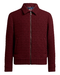 Текстурированная куртка-бомбер, красный Etro