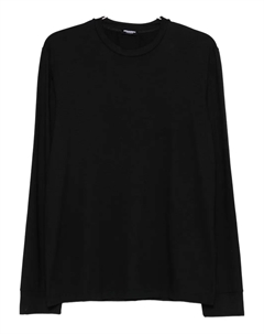 Свитер с длинными рукавами и круглым вырезом, черный Dsquared2