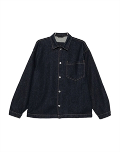 Джинсовая рубашка на пуговицах, синий 7 for all mankind