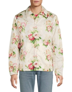 Куртка-рубашка с цветочным принтом Laura Ashley, цвет Marshmallow Floral Rag & bone