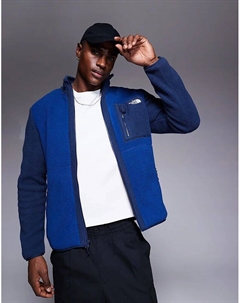 Флисовая кофта North Face Yumiori с застежкой-молнией темно-синего цвета The north face