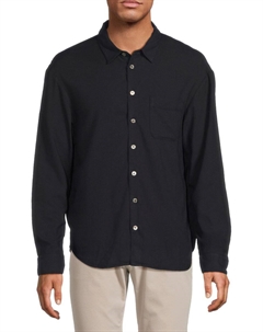 Рубашка из смеси хлопка Tyrone, цвет Encre Blue Zadig&voltaire