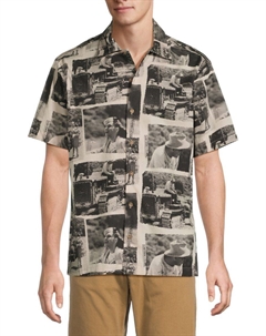 Рубашка с коротким рукавом и принтом Construction, цвет Biscotti Cat wwr