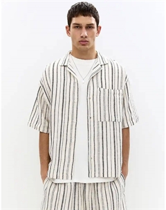 Рубашка в полоску Rustic в полоску Pull & bear