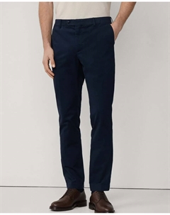 Мужские классические брюки чинос с зауженным кроем, темно-синий Hackett