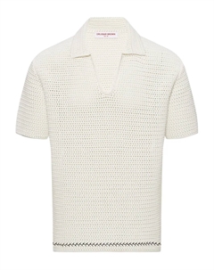 Рубашка-поло с открытыми бретелями, белый Orlebar brown