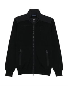 Шерстяной кардиган на молнии, черный Paul & shark