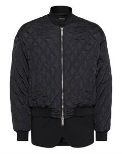 Стеганая куртка-бомбер, черный Dsquared2