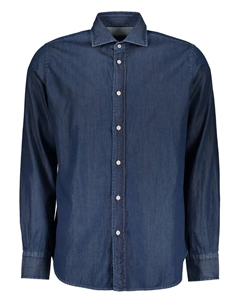 Джинсовая рубашка, синий Moorer