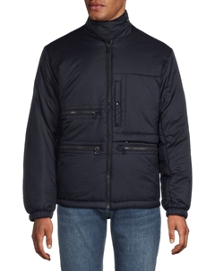 Куртка-пуховик с воротником-стойкой, синий Zadig&voltaire