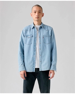 Длинный рукав мужская джинсовая рубашка, синий Levi's®