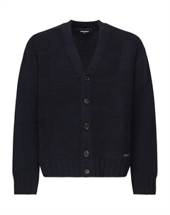 Кардиган с текстурированными панелями Dsquared2