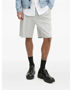 Плиссированные шорты, серый Hugo