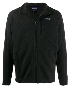 Бомбер с контрастным логотипом, черный Patagonia