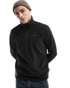 Флисовая кофта Daybreaker с застежкой-молнией 1/2 черного цвета Helly hansen