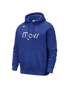 Худи NBA Fleece Pullover 'Dallas Mavericks Courtside' DR9324-480, синий Nike