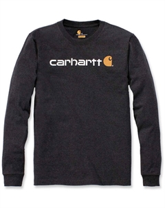 Лонгслив EMEA Workwear Signature Graphic Core Logo Longsleeve, темно-серый Carhartt