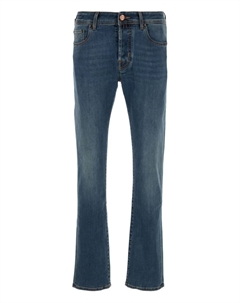 Джинсы с пятью карманами, синий Jacob cohen