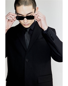 Куртка стандартного кроя, черный H&m