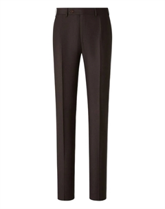 Брюки с отглаженными стрелками, коричневый Canali