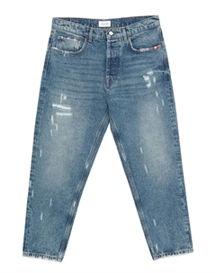 Рваные потертые джинсы, синий Amish