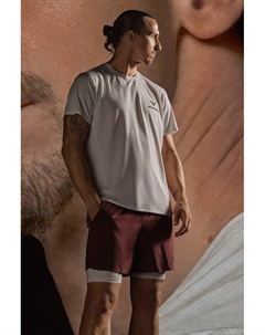 Двухслойные спортивные шорты из драймува, красный H&m