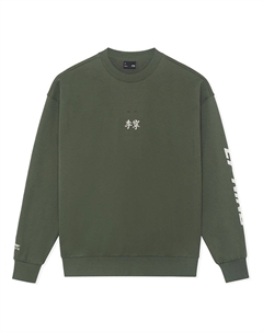 Толстовка Small Logo Sweatshirt 'Olive Green' AWDSH91-2, оливково-зеленый Li-ning