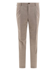 Брюки по фигуре, нейтральный Incotex