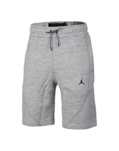 Шорты Solid Color Lacing Straight Sports Shorts Gray 884279-010 Air jordan