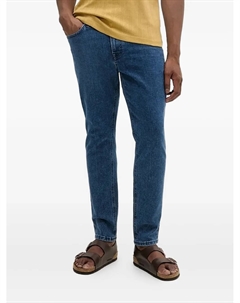 Джинсы с нашивкой-логотипом, синий Joop