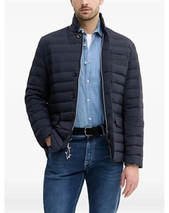 Стеганая куртка на пуговицах, синий Hackett