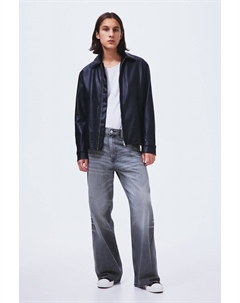 Свободные джинсы bootcut, серый H&m