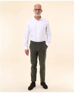 Мужские классические брюки чинос оливкового цвета, зеленый Wickett jones