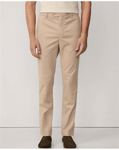 Мужские классические брюки чинос с зауженным кроем, бежевый Hackett